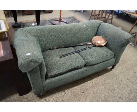 VICTORIAN TWO SEATER DROP END SOFA, 172CM WIDE