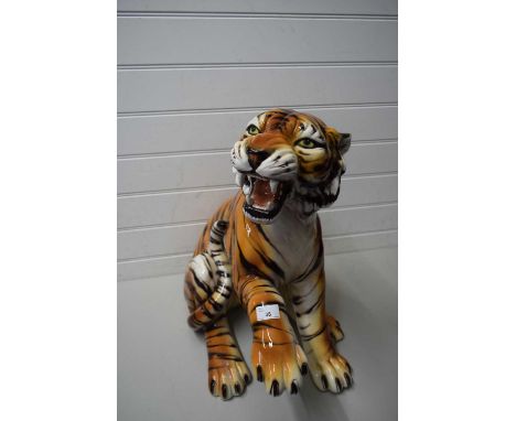LARGE CERAMIC MODEL TIGER (A/F)