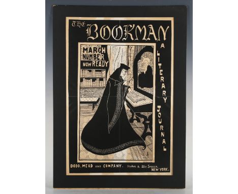 George Frederick Scotson-Clark - 'The Bookman, March Number', 19th century lithograph, published circa 1895, sheet size 58cm 