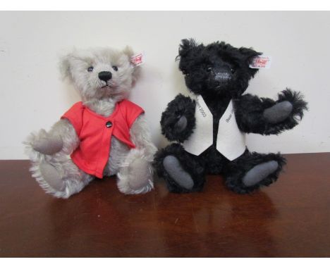 Two Steiff bears, the Steiff club event Bear Garden 2003 &amp; 2005