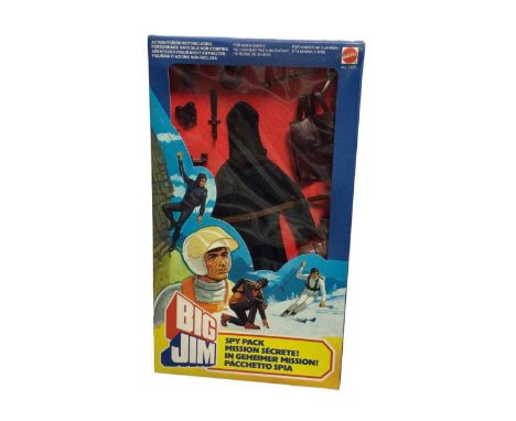 Mattel c1981 Big Jim Spy Pack Alpine No.5105, c1982 Spy PackGround Crew No.4075 &amp; c1984 Mission Pack Undersea Adventure N