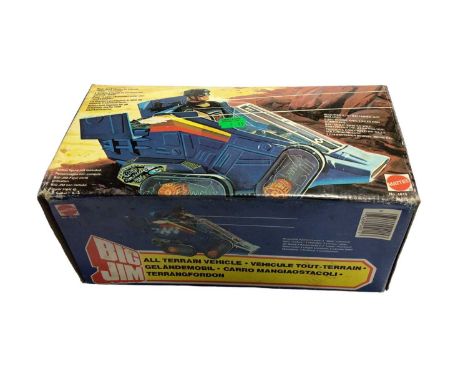 Mattel c1982 Big Jim All Terrain Vehicle, opened box with sellotape No.4015 (1)