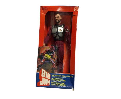 Mattel (1986-1988) Big Jim 10" Condor Force action figure Professor Obb Overlord, window box (slight tear) No.9270 (1)