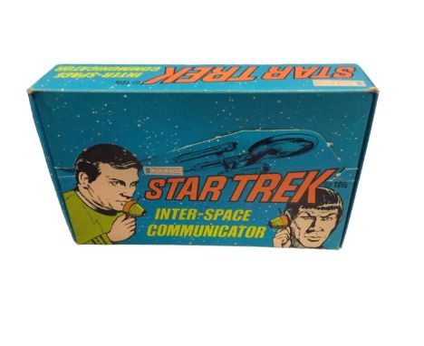 Lone Star Star Trek inter-space communicator, boxed No.1340 &amp; Matchbox AMT Star Trek The Motion Picture Klingon Cruiser m