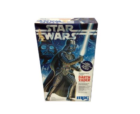 MPC Star Wars Darth Vader model kit, contents sealed Q1-1916, Waddington's Star Wars 350 35cm x 49 cm jigsaw No.194 A, conten