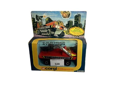 Corgi Space Vehicles including X2 Lasertron No.D2024, X3 Magnetron No.D2026 &amp; X4 Scantron No.D2022, plus Don Bricks Space