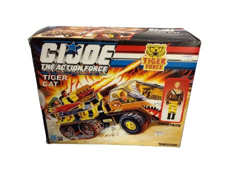 Hasbro c1989 GI Joe Tiger Force Tiger Cat model kit, box sellotaped No.6671 (no instructions or paperwork, but model was seal