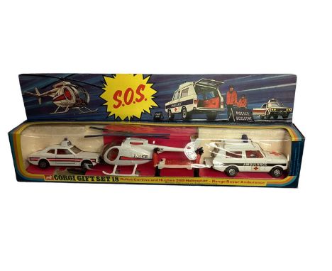 Corgi Toys RARE Gift Set No:41 FORD TRANSPORTER & 6x Cars Diecast VINTAGE  Boxed