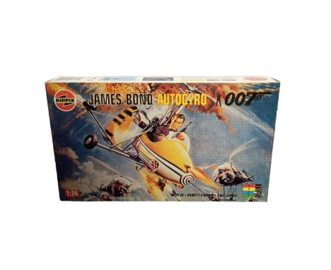 Airfix 1:24 Scale James Bond 007 Autogyro model kit, with instructions &amp; stickers, boxed No.04401 (1)