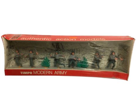 Timpo Modern Army West Germans, boxed No.7/8 (11)