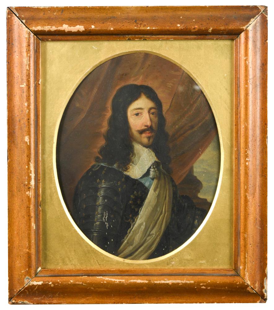 Louis XIII. Portrait of King Louis XIII of France (1601-1643) by