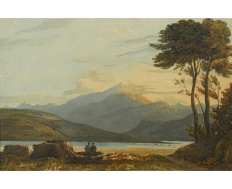 Captain William Dumaresq (1793-1868) and Colonel Henry Dumaresq (1792-1838) "Les Trois Couronnes, Pyrenese, the river Neville