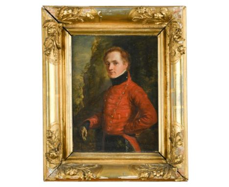 English School, 19th Century  Portrait of an officer, believed to be Lieutenant Colonel John Dumaresq (1759-1804) of the Nint