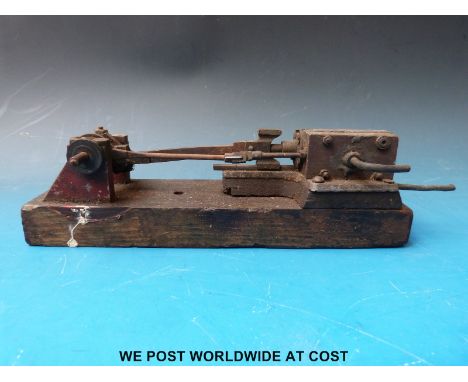 Freelance horizontal stationary steam engine 
