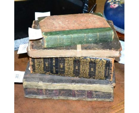 The Copper Plate Magazine, [c.1800], book of engraved plates showing UK topographical views, upper cover detached; The Porteu