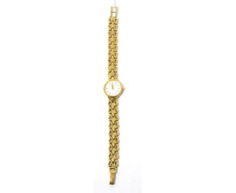 A lady's 9ct gold Rotary wristwatch 