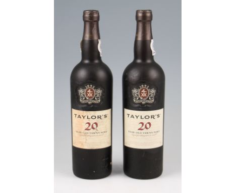 *2 bottles of Taylor's 20 year old Tawny Port