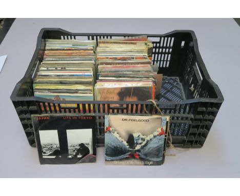 Various 7 inch singles in alphabetical order including B's to J's records from various decades including the 60's, 70's and 8