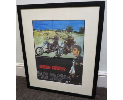 Easy Rider starring Peter Fonda, Dennis Hopper and Jack Nicholson Warner Columbia Pictures film poster. This poster features&