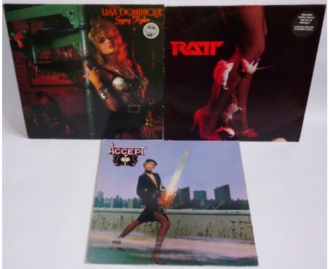 Twenty 12" Vinyl Records. 
VARIOUS ROCK. Includes Josef K 'The Only Fun in Town' Postcard Records (Postcard 81-7), Big Amongs