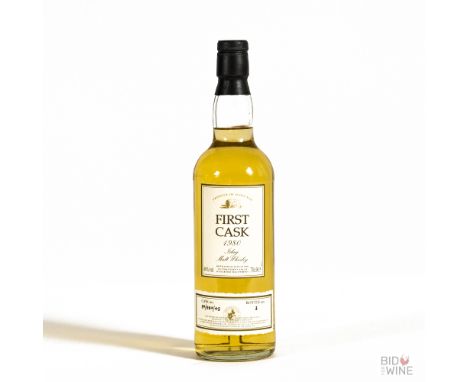 1980 First Cask 1980 Islay 16 Years Old. Distilled at Port Ellen, 1 x 70cl bottle, Islay, Scotland. Distilled 6th August 1980