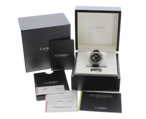 Christopher Ward C11 Titanium Extreme 1000 Certified Chronometer automatic gentleman's wristwatch, limited edition no. 0443/1
