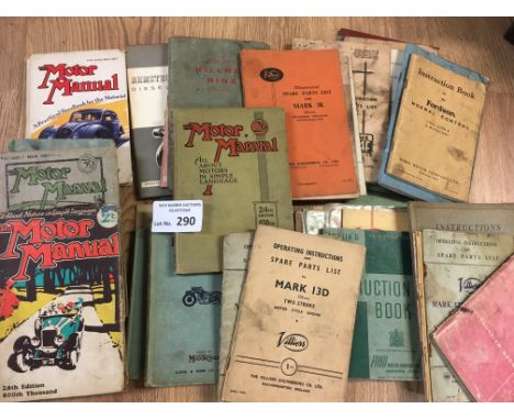 Collectables : Manuals - Car/Bike - Motor Manual etc - 1930s onward
