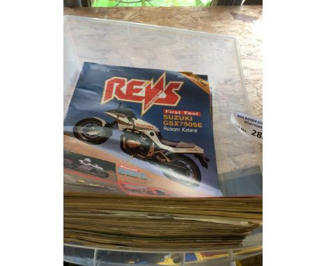 Collectables : Revs - Australian large scale motorcycling magazine - 1980s x18 - good cond