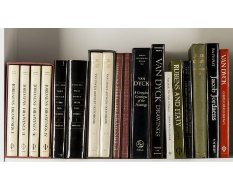NO RESERVE Dutch & Northern European Art.- d'Hulst (R.-A.) Jordaens Drawings, 4 vol., 1974 § Held (Julius) Rubens: Selected D