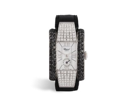 A LADY’S 18K gold AND DIAMOND-SET ‘LA STRADA’ BRACELET WATCH, BY CHOPARD11-jewel ETA Cal. 980.135 quartz movement, the white 