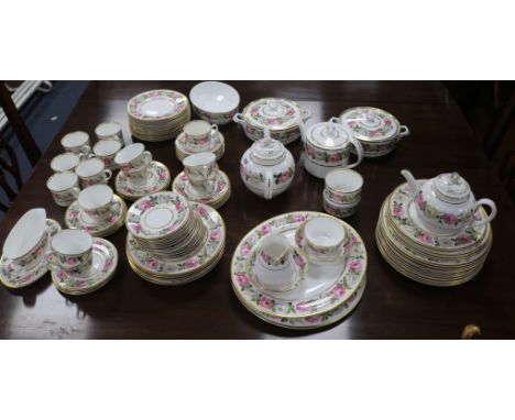 A Worcester Royal Garden pattern tea and dinner service