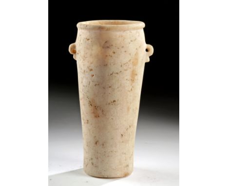 Egypt, Ptolemaic to Romano-Egyptian Period, ca. 30 BCE to 2nd century CE. A fabulous and finely-preserved jar which has been 