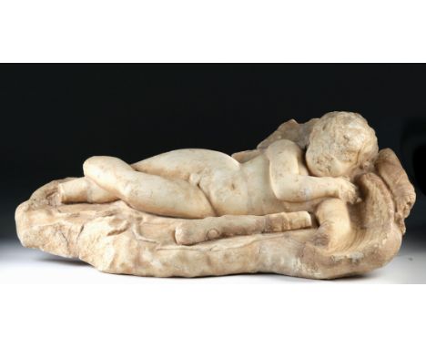 Roman, late Republican / Hellenistic to early Imperial Period, ca. 2nd century BCE to 1st century CE. A large marble panel fr
