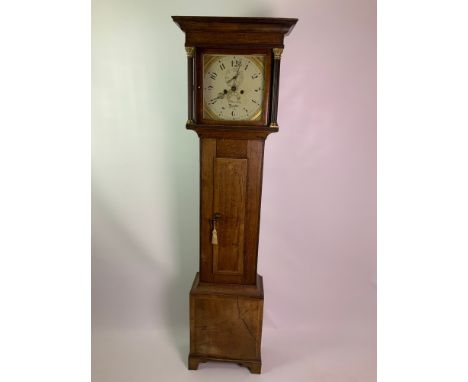 Oak Longcase Clock - William Pettey