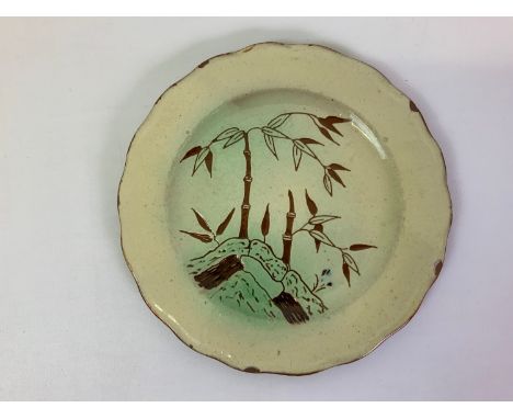 EB Fishley Fremington, North Devon - Slipware Folk Art Plate 