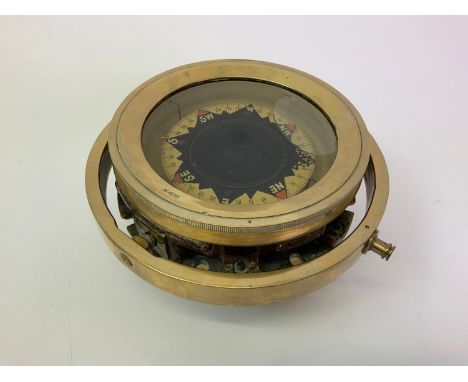 Brass Marine Compass 