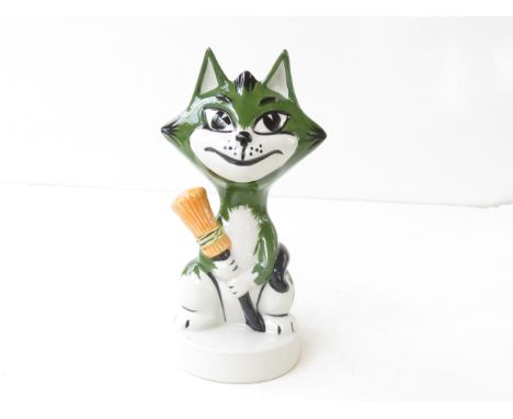 Lorna Bailey broom stick cat limited edition 1/1