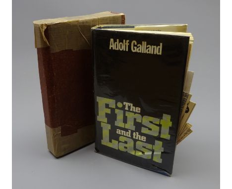 'The First and the Last' by Adolf Galland, with photo signed by the author and 16 German Night Fighter Pilots & Air Crew, pub
