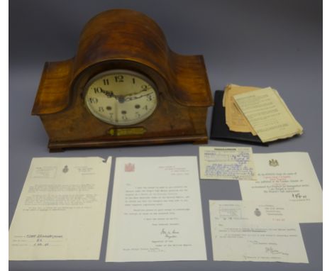 Collection of pay-slips for Capt. later Major Ingleby MBE RE during service with the 11th Army ALFSEA, mentioned in Despatch 