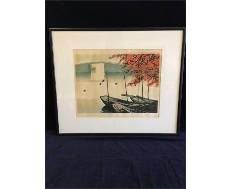 A 20th Century Japanese woodblock print