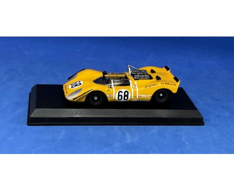 Glen Watkins 72 Porsche 908/2 metal 1:43 scale car in original box. Good condition. All autographs come with a Certificate of