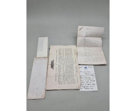 MALTA:&nbsp;collection of printed, typed and manuscript material relating to Malta and Field Marshall John Lintorn Arabin Sim