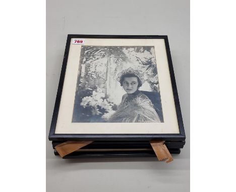 CECIL BEATON:&nbsp;'Loelia, Duchess of Westminster': original silver print photograph, 1931, approx 19 x 24cm, mounted framed