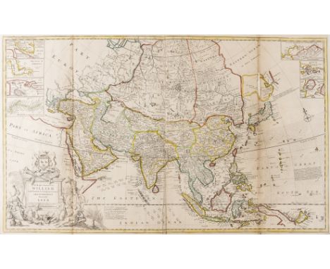 NO RESERVE Asia.- Moll (Herman) [Asia] To the Right Honourable William Lord Cowper, Lord High Chancellor of Great Britain, th