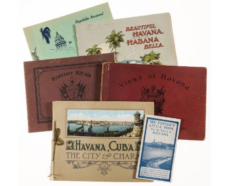 NO RESERVE West Indies.- Cuba.- Diamond News Company. Views of Havana, 23 coloured plates, some light finger soiling, origina