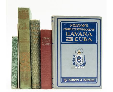 NO RESERVE West Indies.- Cuba.- Terry (T.Philip) Terry's Guide to Cuba, 9 maps and plans, some folding, endpapers browned, 19