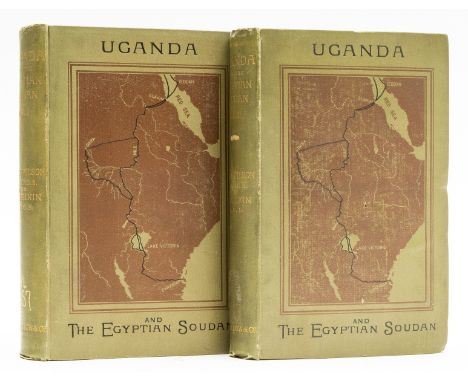 Africa.- Wilson (Rev. C. T.) Uganda and the Egyptian Soudan, 2 vol., first edition, woodcut frontispieces, illustrations, 3 f