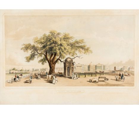 NO RESERVE India.- D'Oly (Charles, publisher) Calcutta from the Old Course, from 'Views of Calcutta and Its Environs', lithog