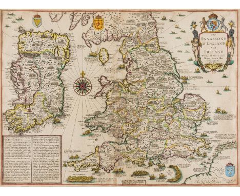 England and Ireland.- Speed (John) The Invasions of England and Ireland with al their Civill Wars Since the Conquest, decorat