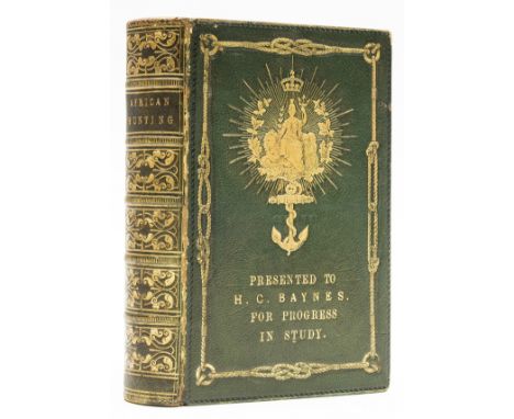 Africa.- Prize Binding.- Baldwin (William Charles) African Hunting from the Natal to the Zambesi, first edition, engraved fro